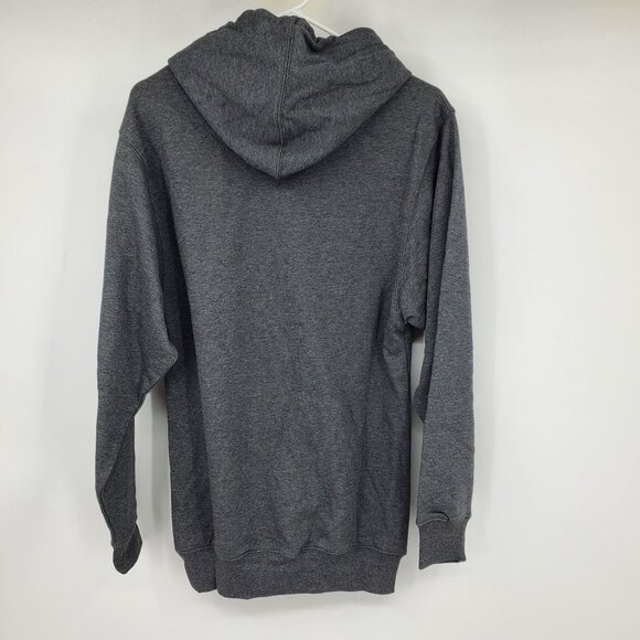 All American Roughneck Here To Work Easy Living French Terry Hoodie XS - Picture 3 of 7